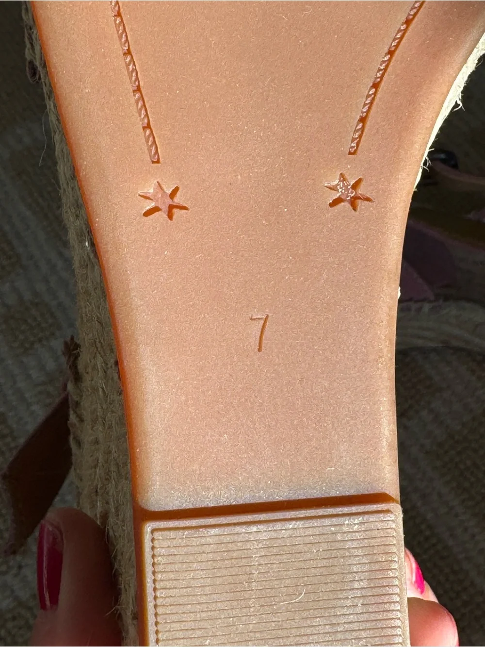 Splendid Pink Suede Espadrille Wedge Sandals Ankle Strap Summer Shoes Size 7